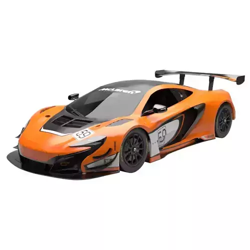 Mclaren 650s GT3 3D model