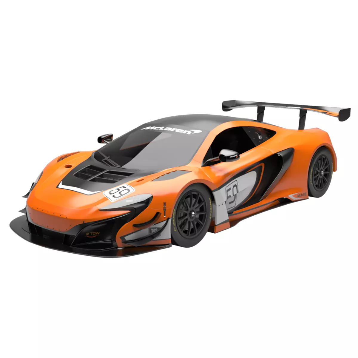 Mclaren 650s GT3 3D model_0