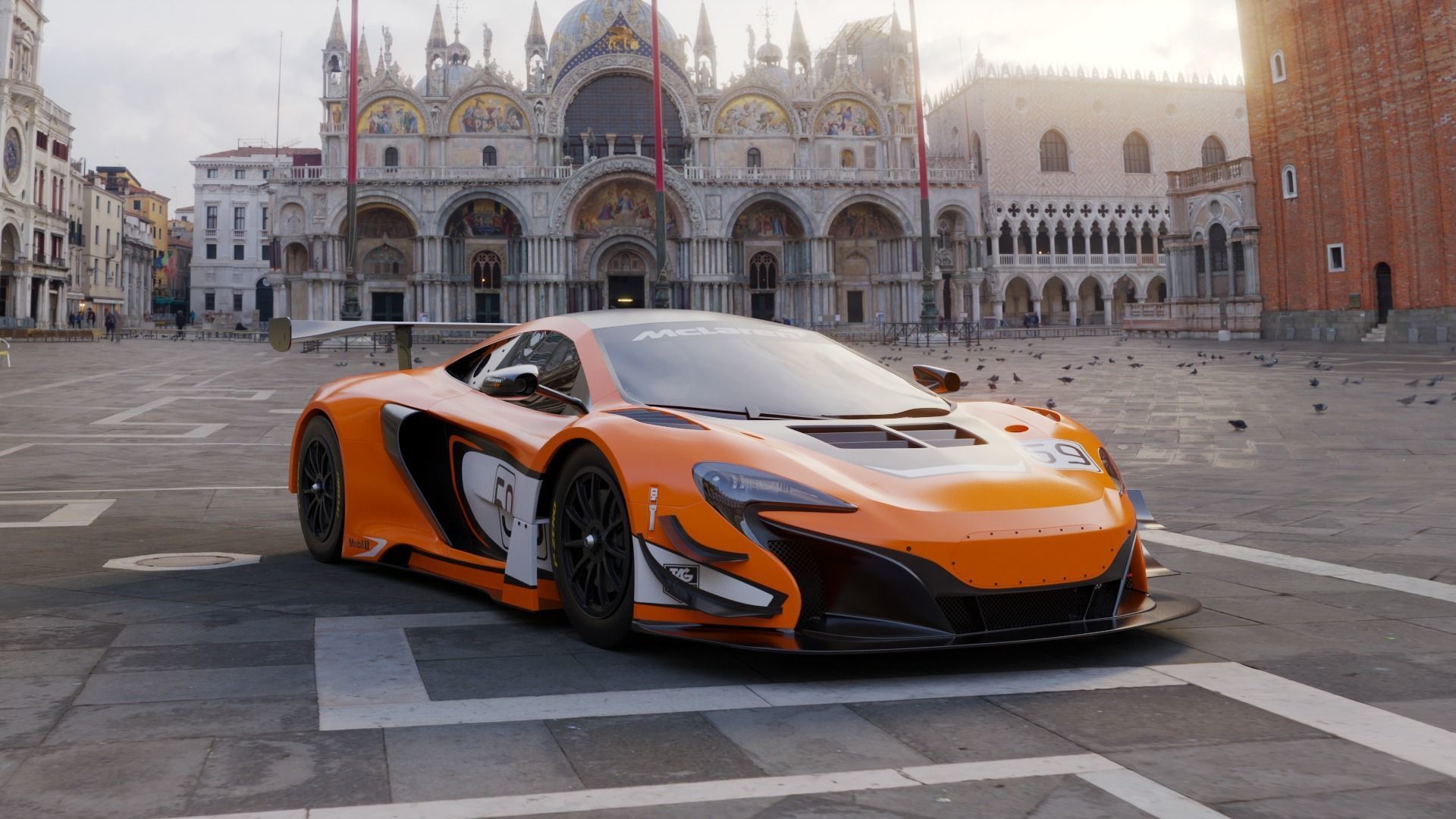Mclaren 650s GT3 3D model_6