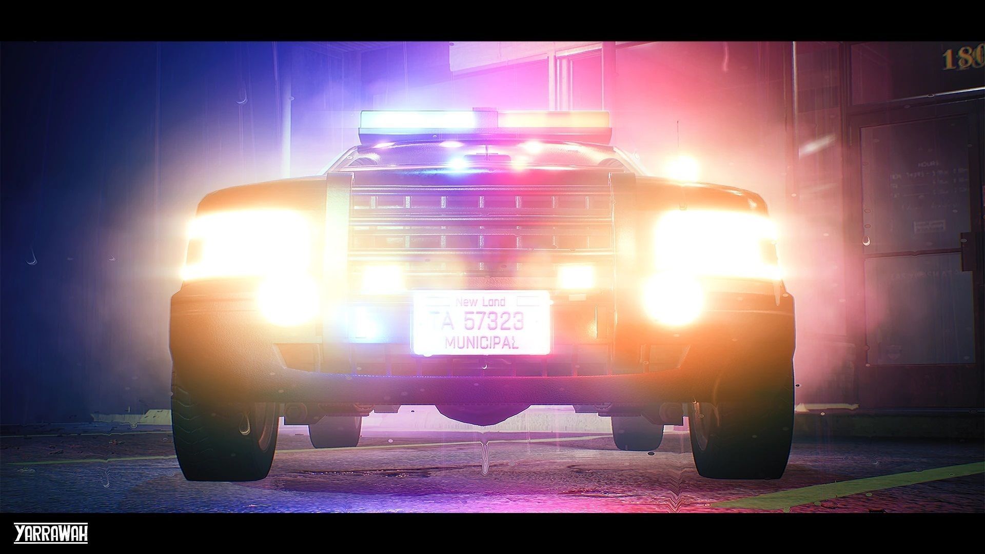 Emergency Vehicles - Premium - Drivable and Interactable UE4 UE5 Low-poly 3D model_9