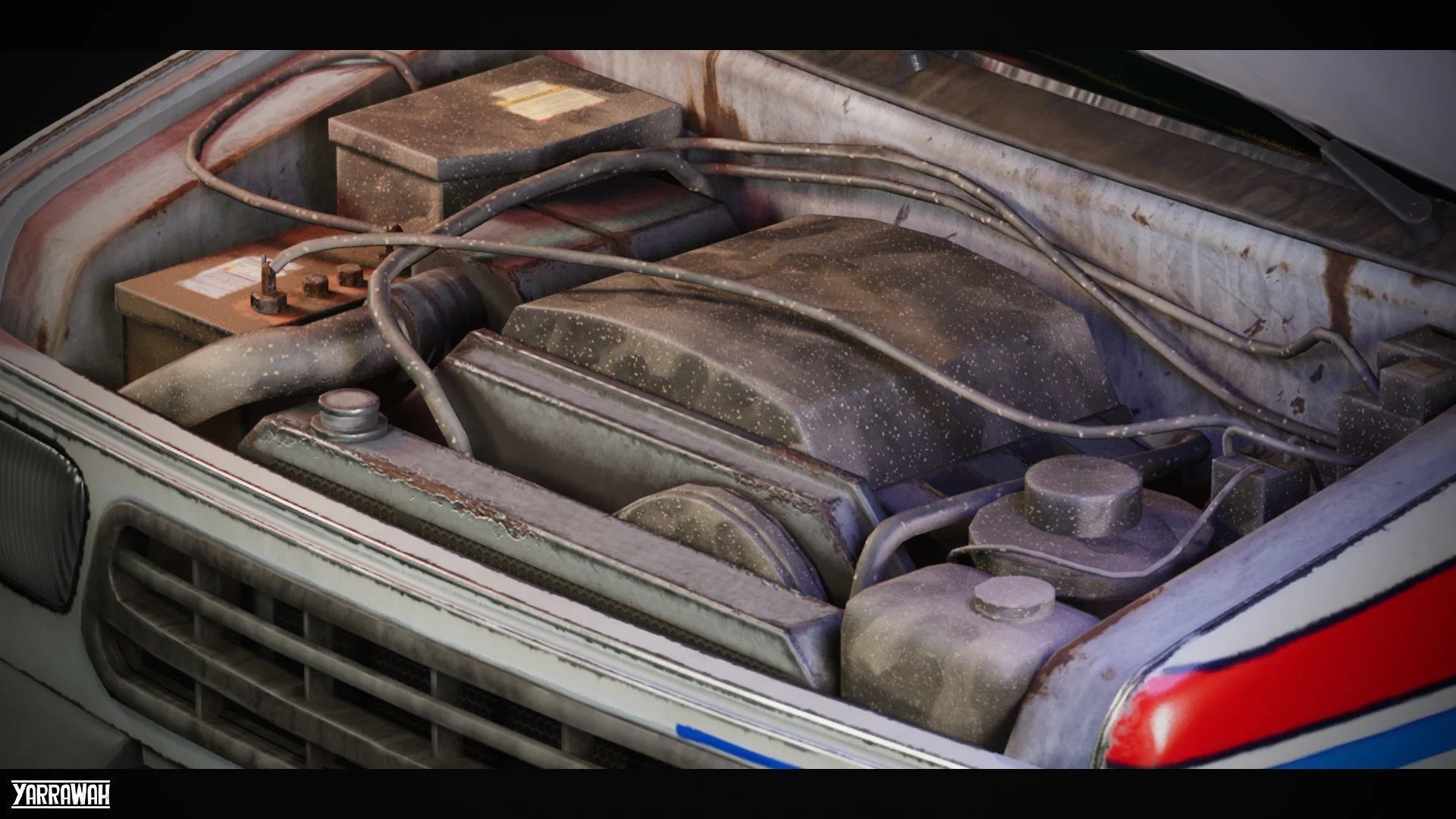 Emergency Vehicles - Premium - Drivable and Interactable UE4 UE5 Low-poly 3D model_21