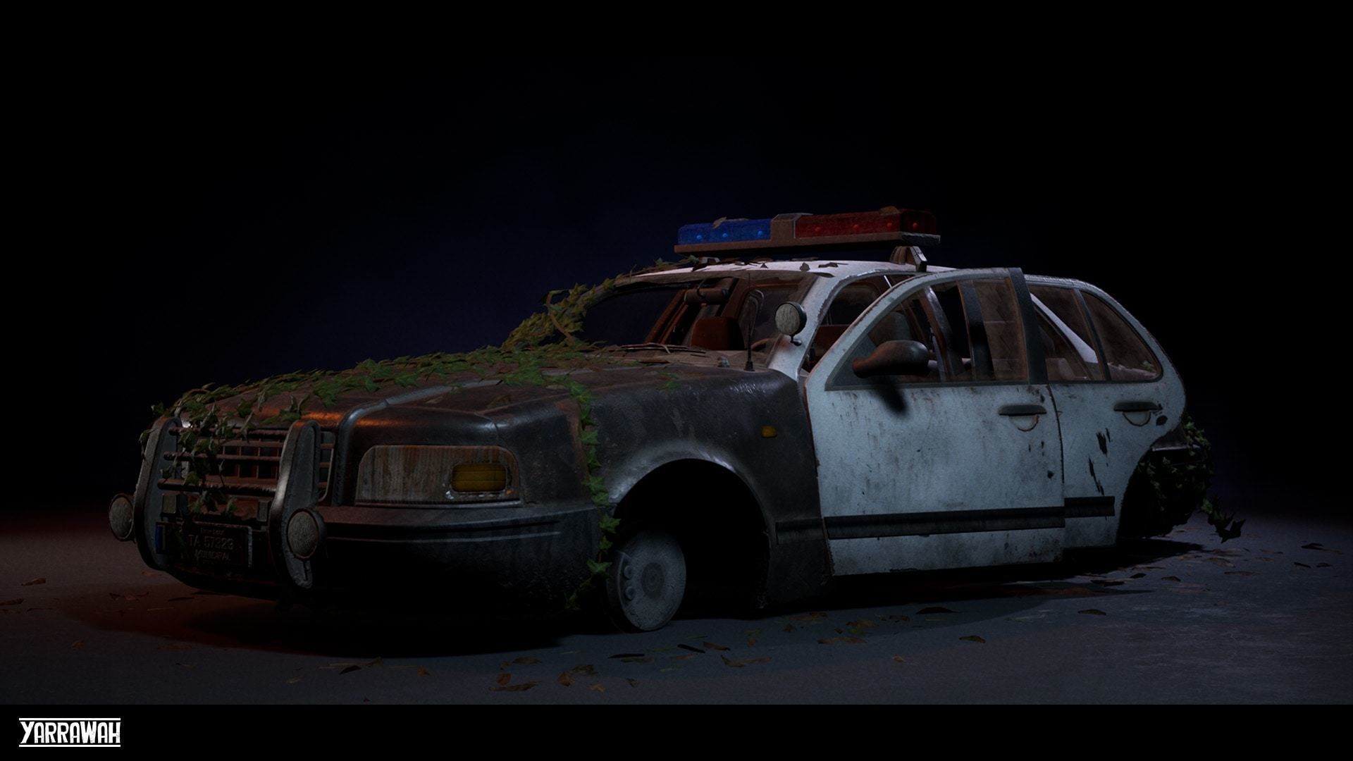 Emergency Vehicles - Premium - Drivable and Interactable UE4 UE5 Low-poly 3D model_14