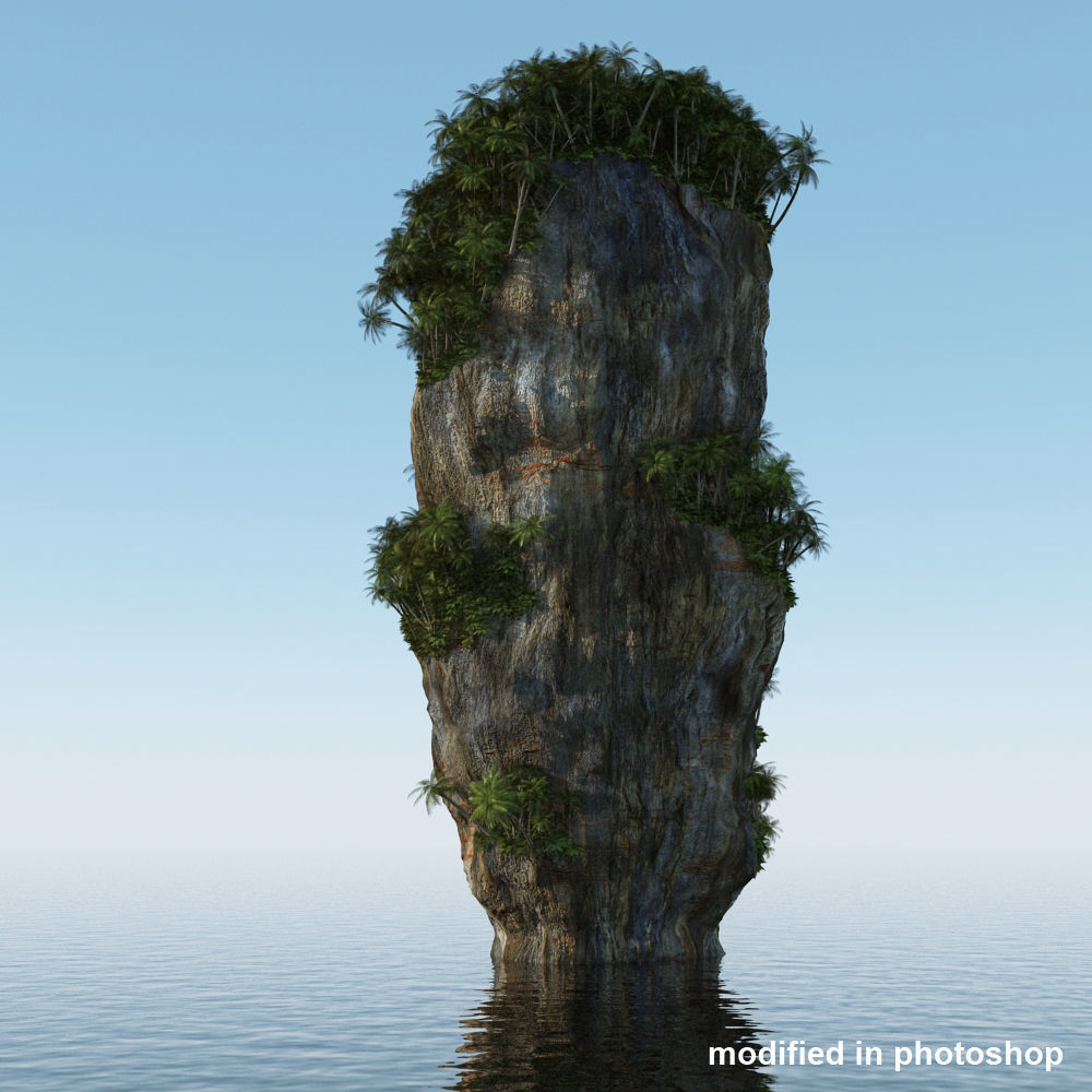 Thai Rock Collection 3D model_1
