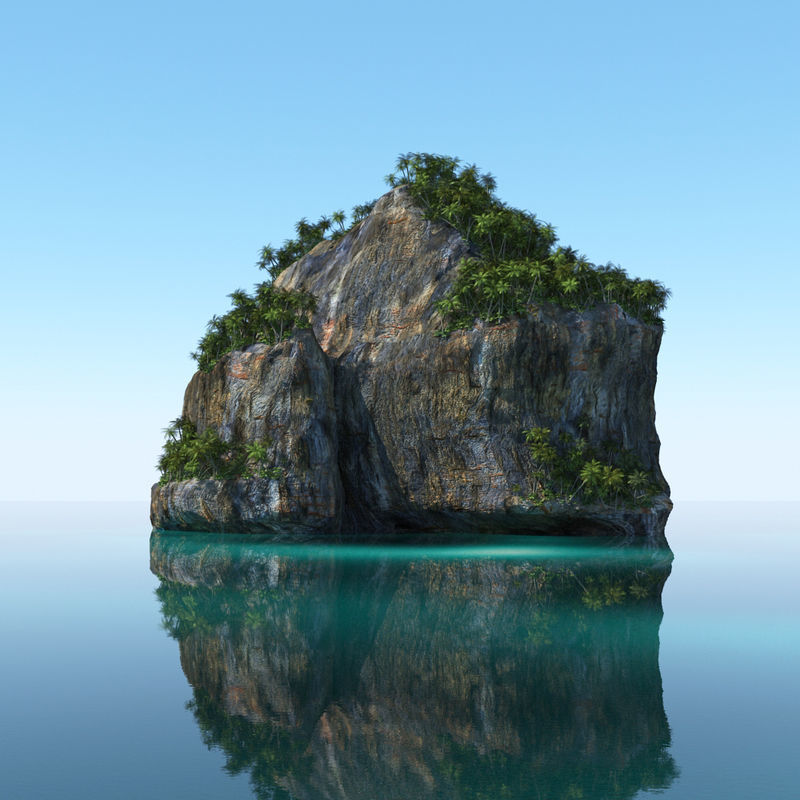 Thai Rock Collection 3D model_5