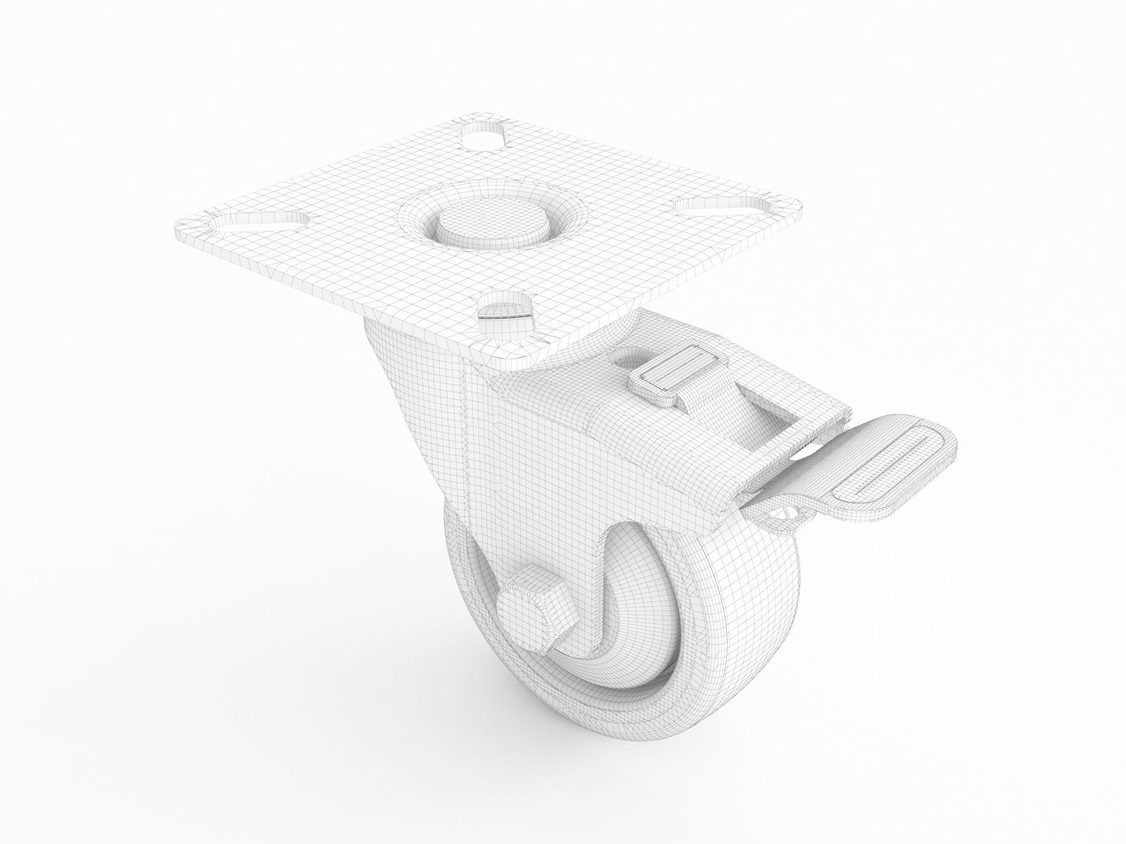 Castor 15 10 3D model_1