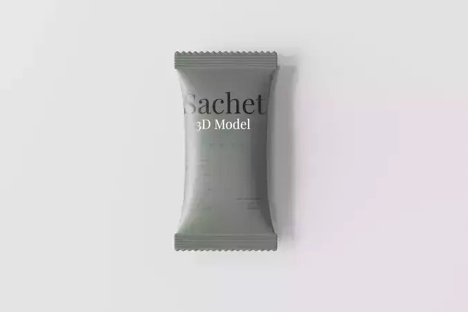 Candy or Toffee Packaging 3D model