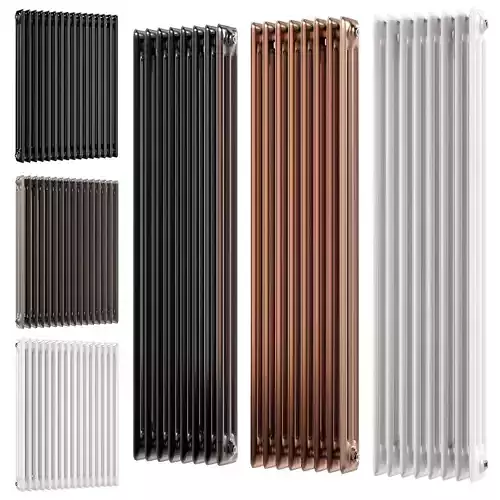 Vasco vintage radiator 3D model