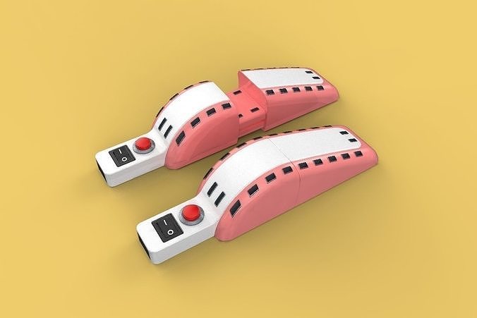 COMPACT SHOE AND BOOT DRYER 3D model