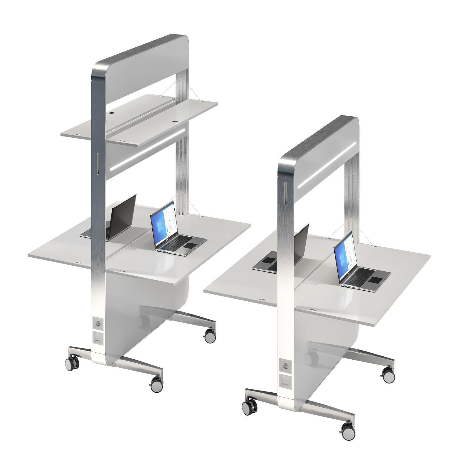 Nomado Mobile Desk 3D model_1
