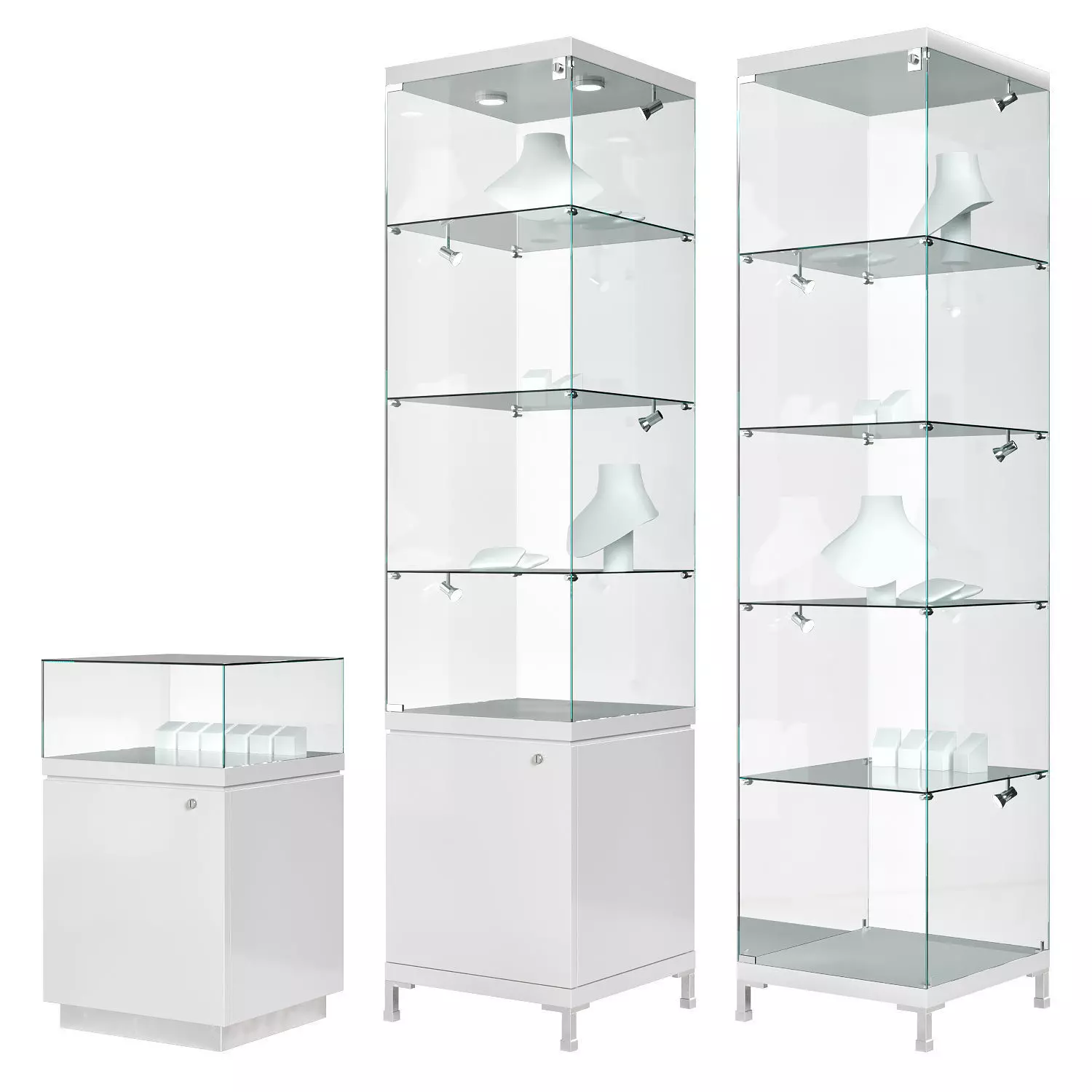 jewelry stand 3D model_0