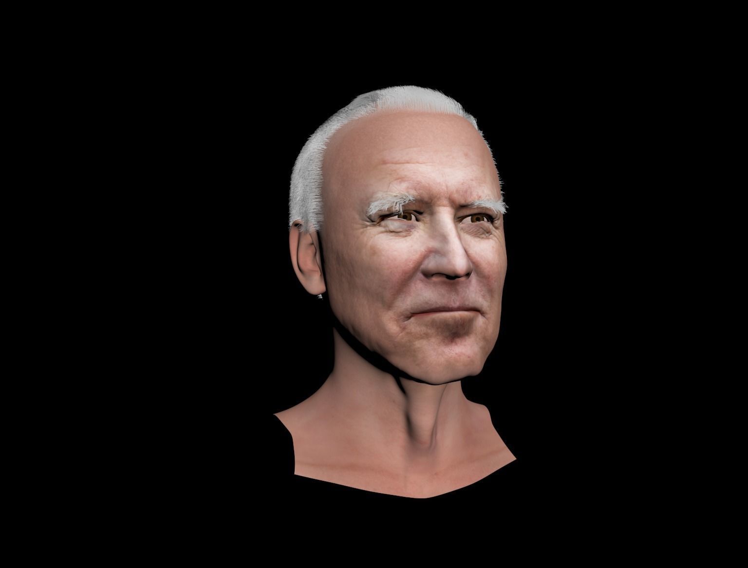 joe biden zbrush 3D Character design 3D model  3D model_2