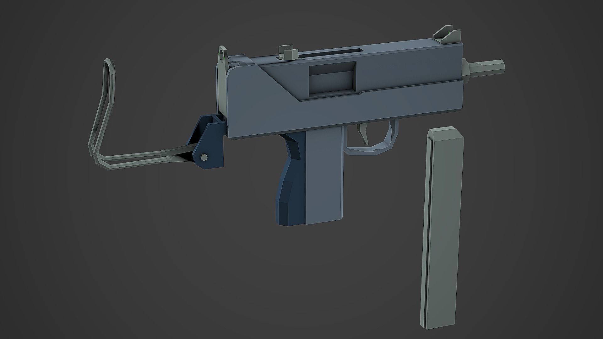 Small Stylized Weapon Pack vol 01 - Low Poly Game Ready 3D Model Collection_50