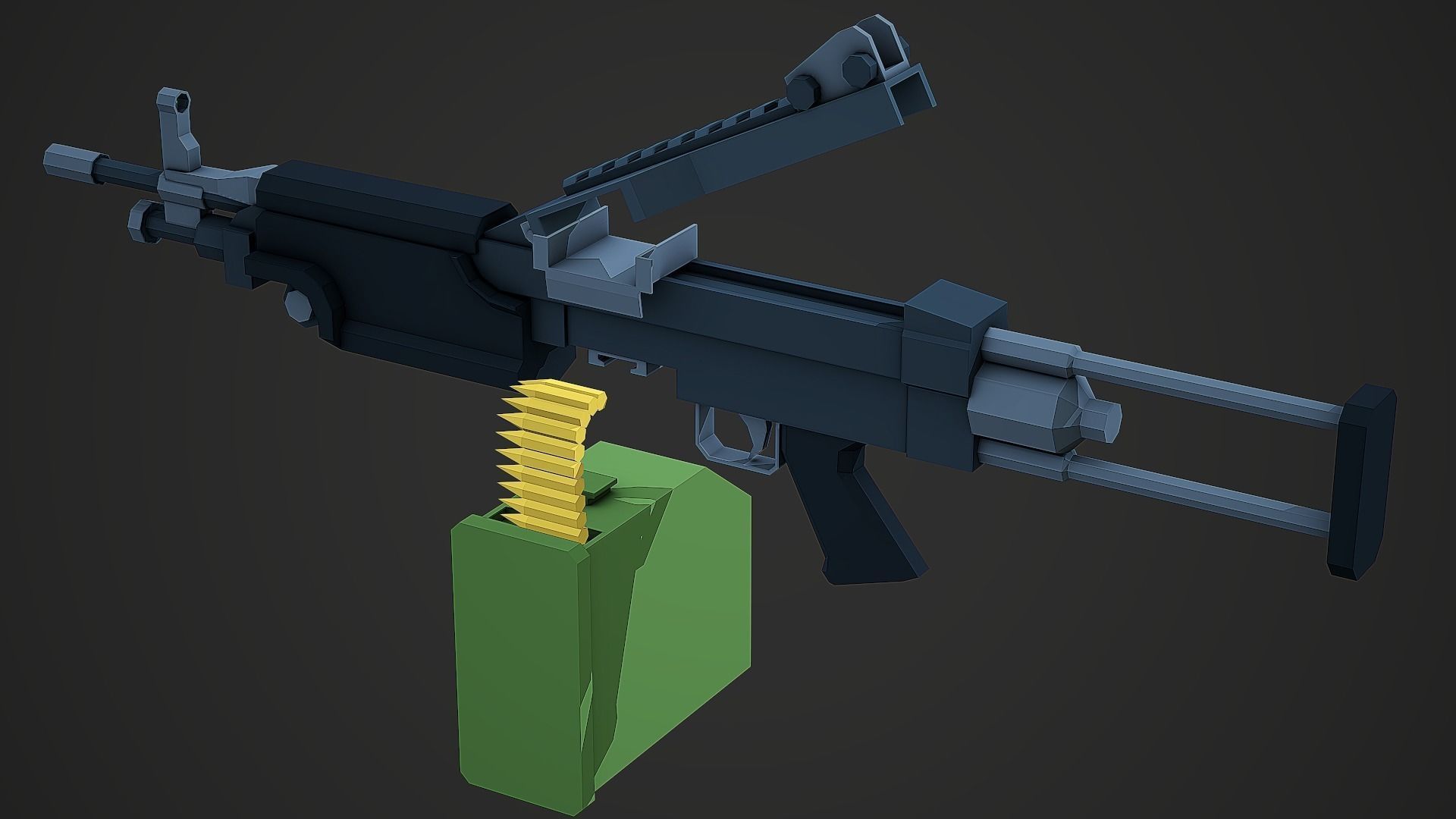 Small Stylized Weapon Pack vol 01 - Low Poly Game Ready 3D Model Collection_40
