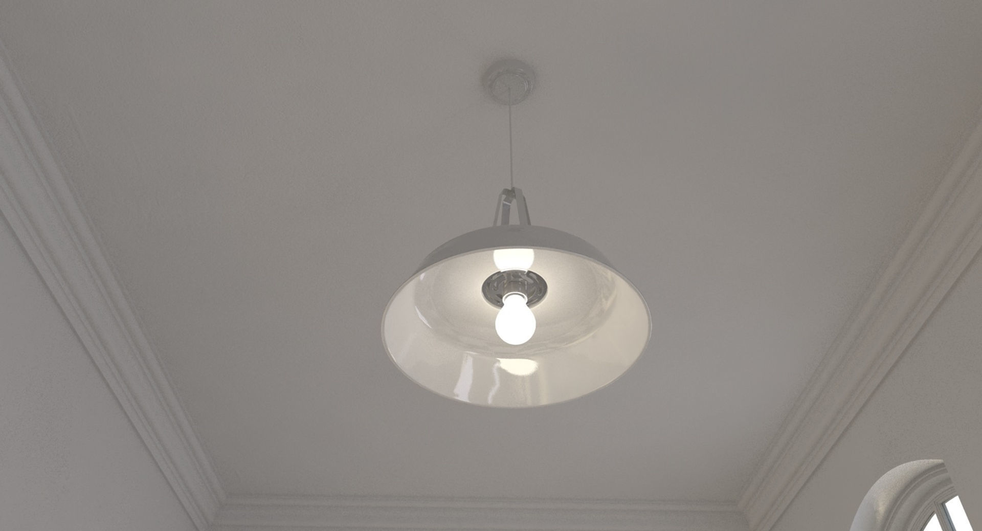 Hospital Hallway 3 3D model_7