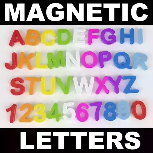 Letter Fridge Magnets
