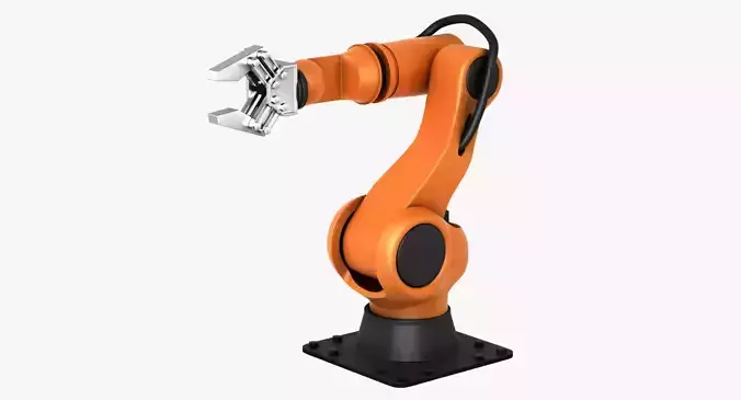Industrial Robot Arm 3D model