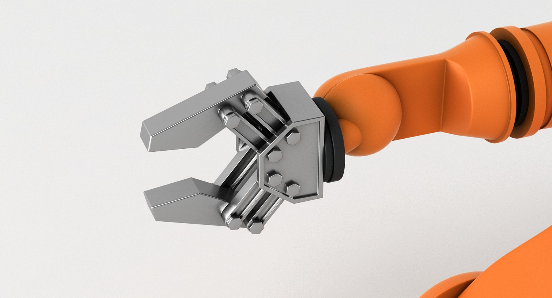 Industrial Robot Arm 3D model_12