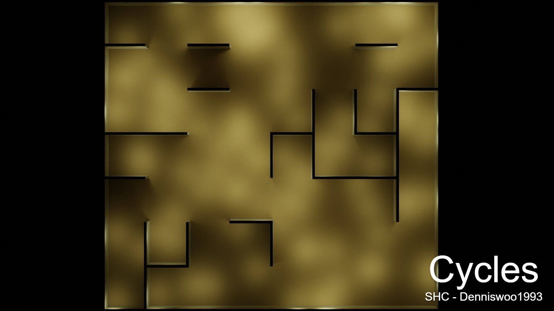 The Backrooms For Blender Eevee and Cycles Low-poly 3D model_8