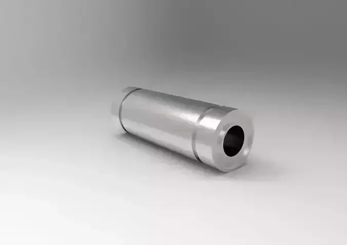 Long Type Linear Ball Bearing Bushing Series Low-poly 3D model
