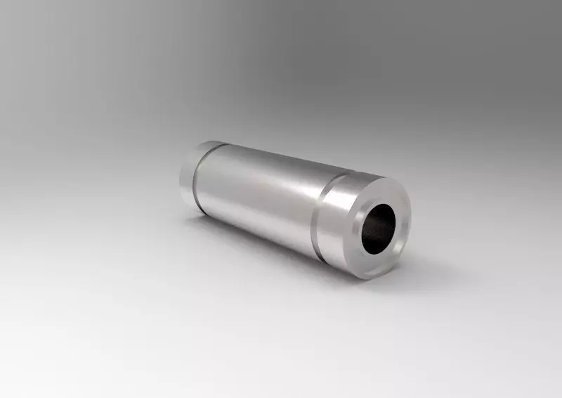 Long Type Linear Ball Bearing Bushing Series Low-poly 3D model_0