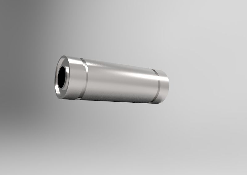 Long Type Linear Ball Bearing Bushing Series Low-poly 3D model_1