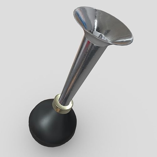Air Horn Low-poly 3D model 6