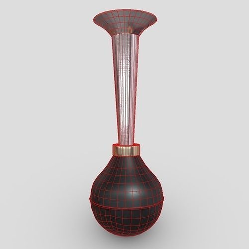 Air Horn Low-poly 3D model 5