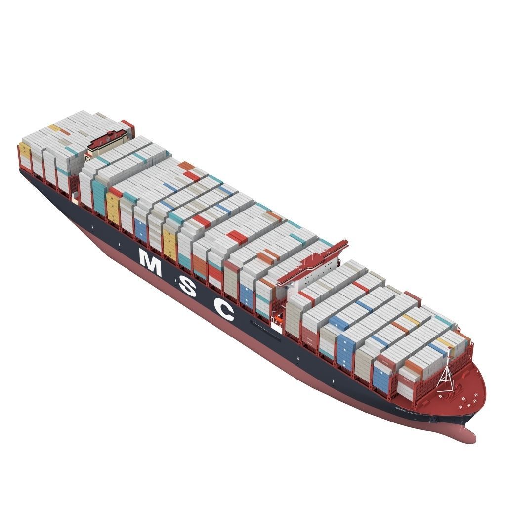 Gulsun-class container ship 3D model_6