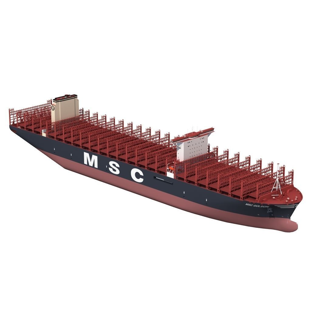 Gulsun-class container ship 3D model_1
