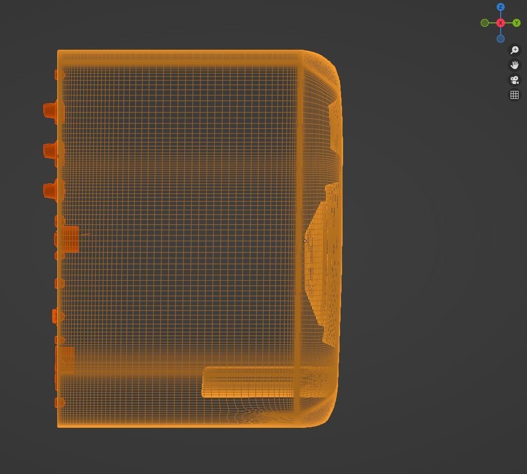 krk monitor speakers 3D model_8