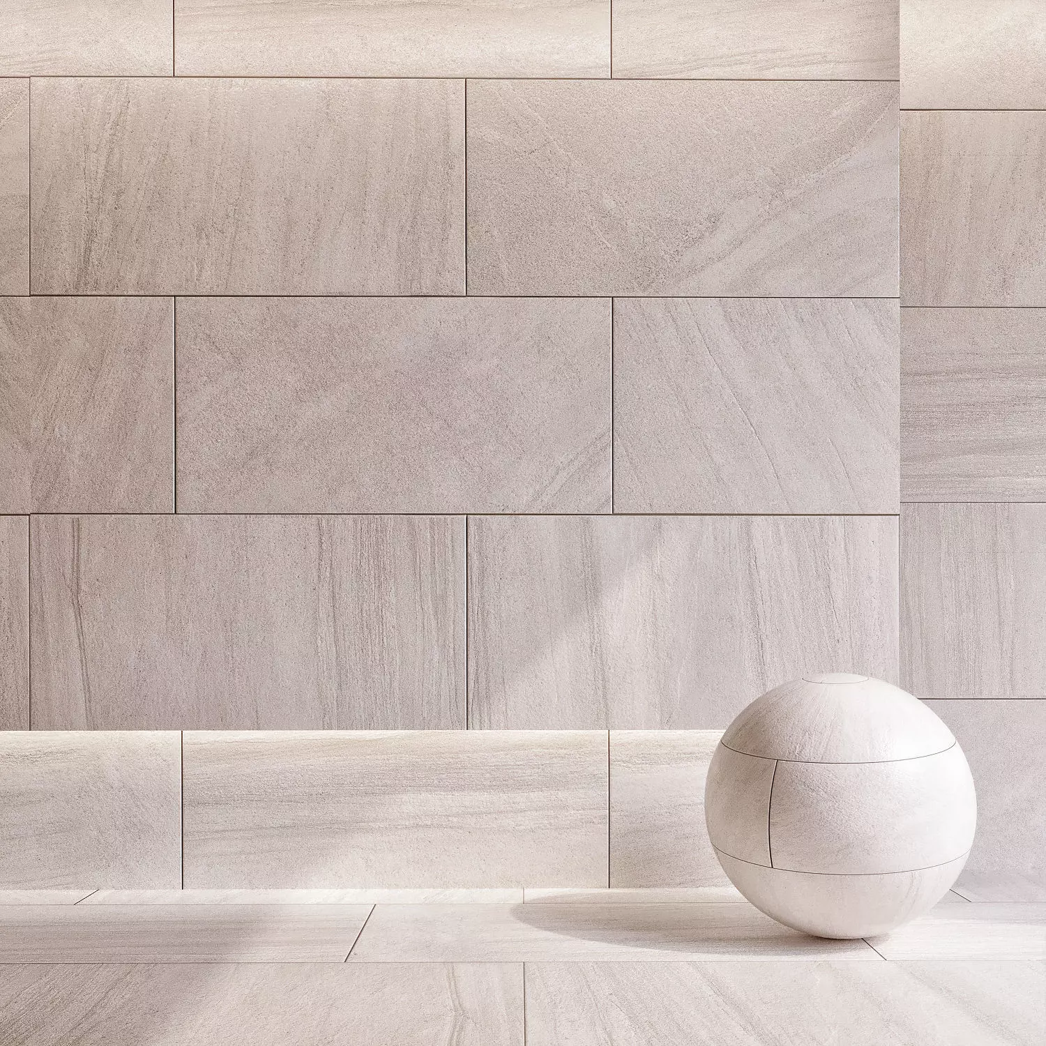 Purestone Matte Natural Porcelain Tile in Beige Texture_0