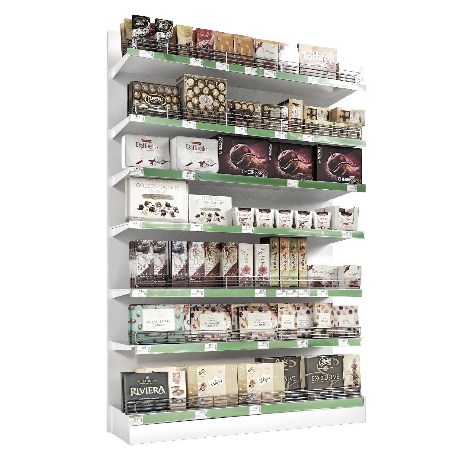 market products 3D model_3