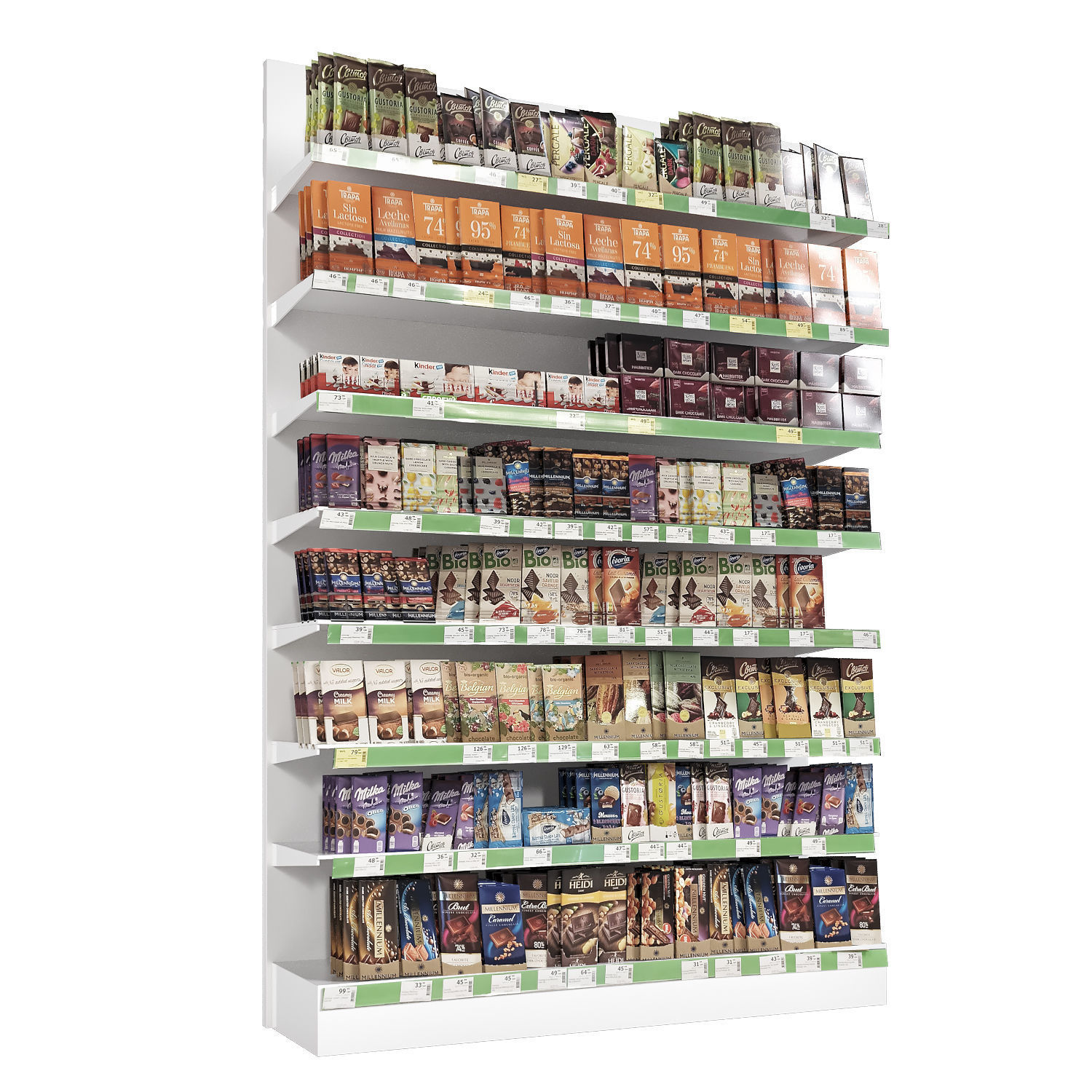 market products 3D model_2