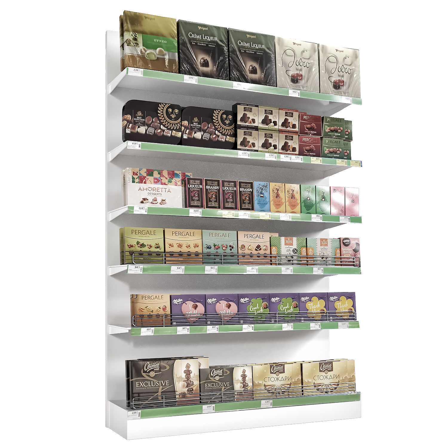 market products 3D model_4