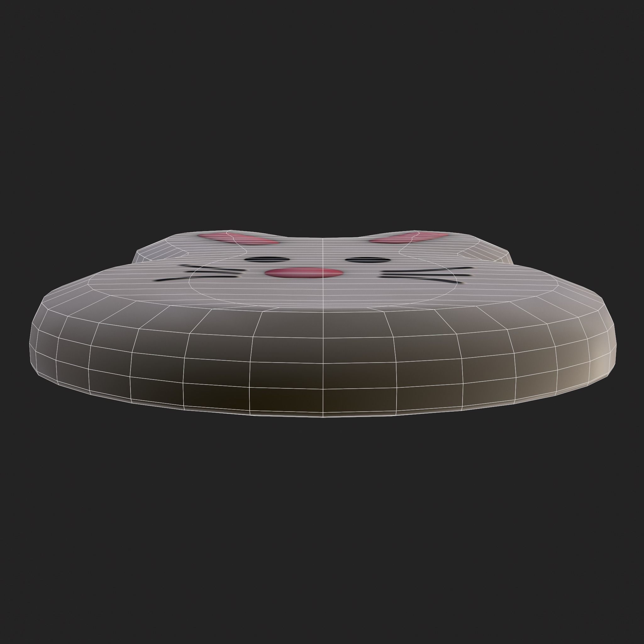 Bunny Head Candy Free low-poly 3D model_18