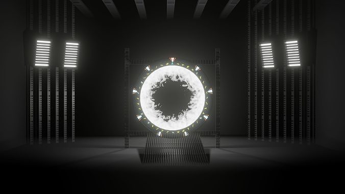 Stargate - Porte des etoiles  Free 3D model