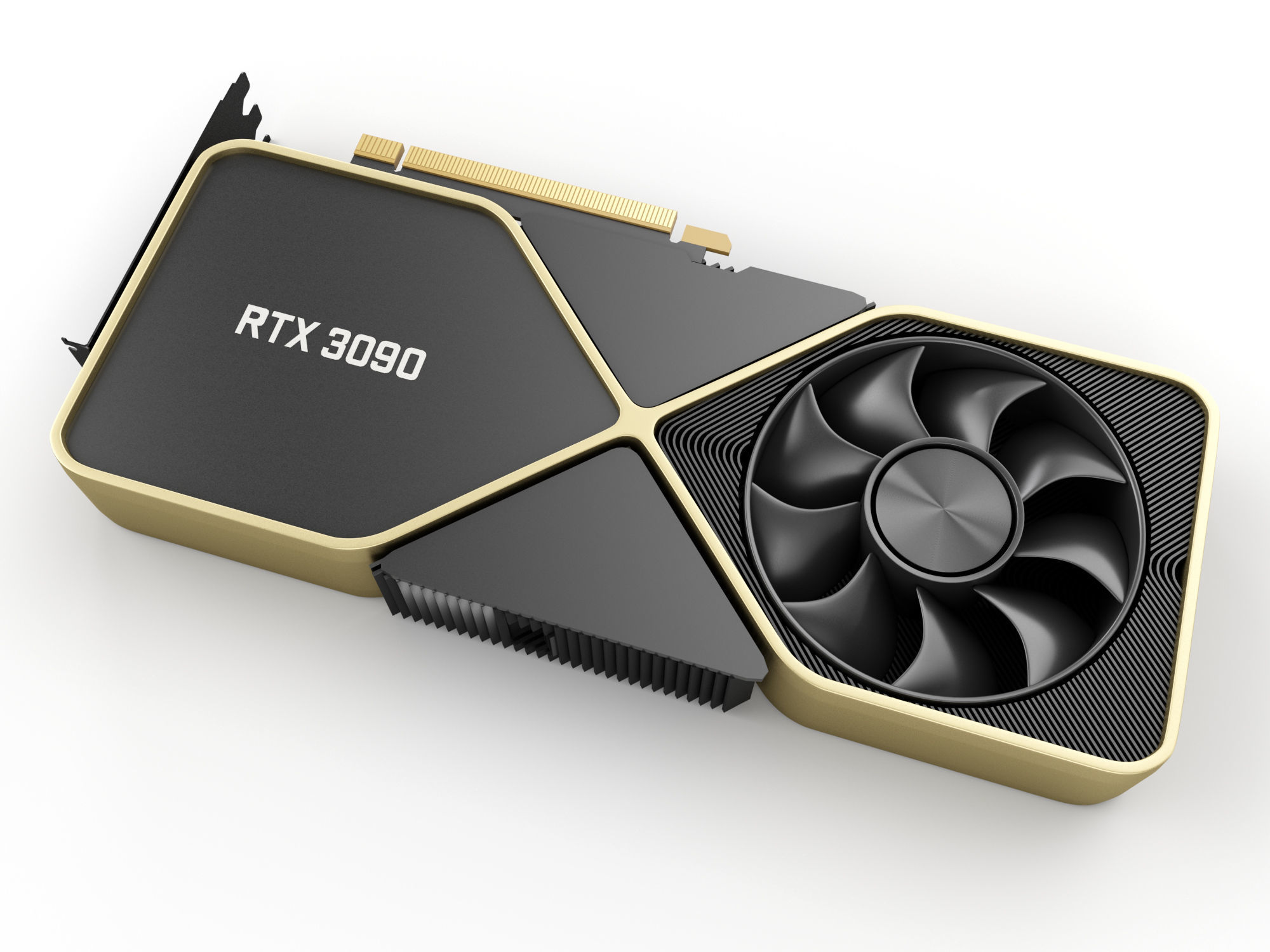Nvidia GeForce RTX  3090 Graphics Card 3D model_5