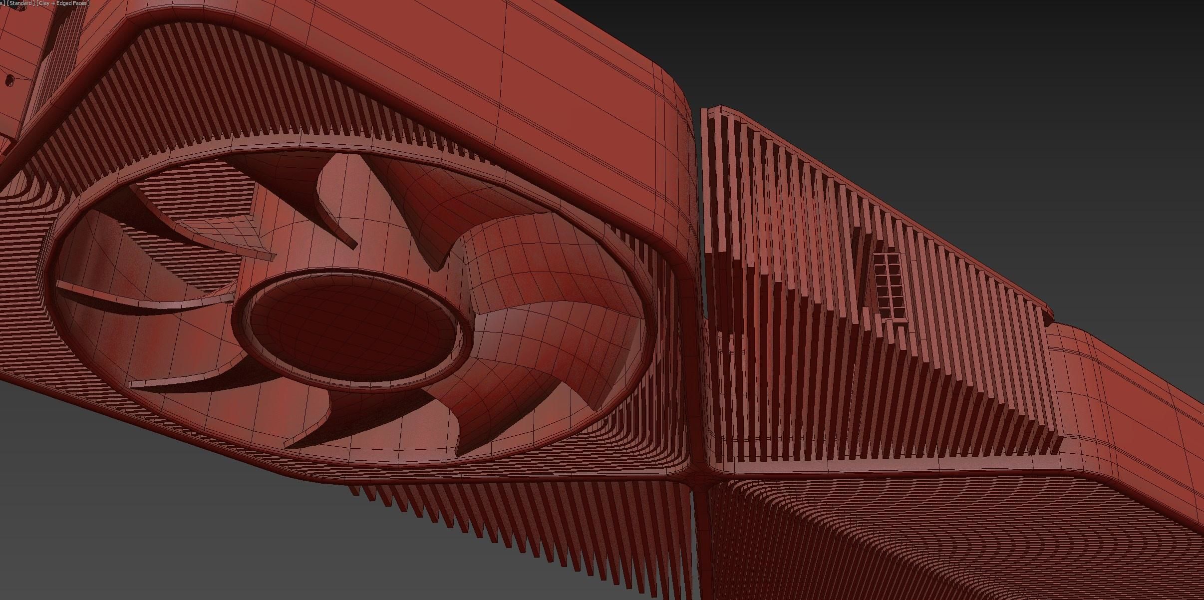 Nvidia GeForce RTX  3090 Graphics Card 3D model_10