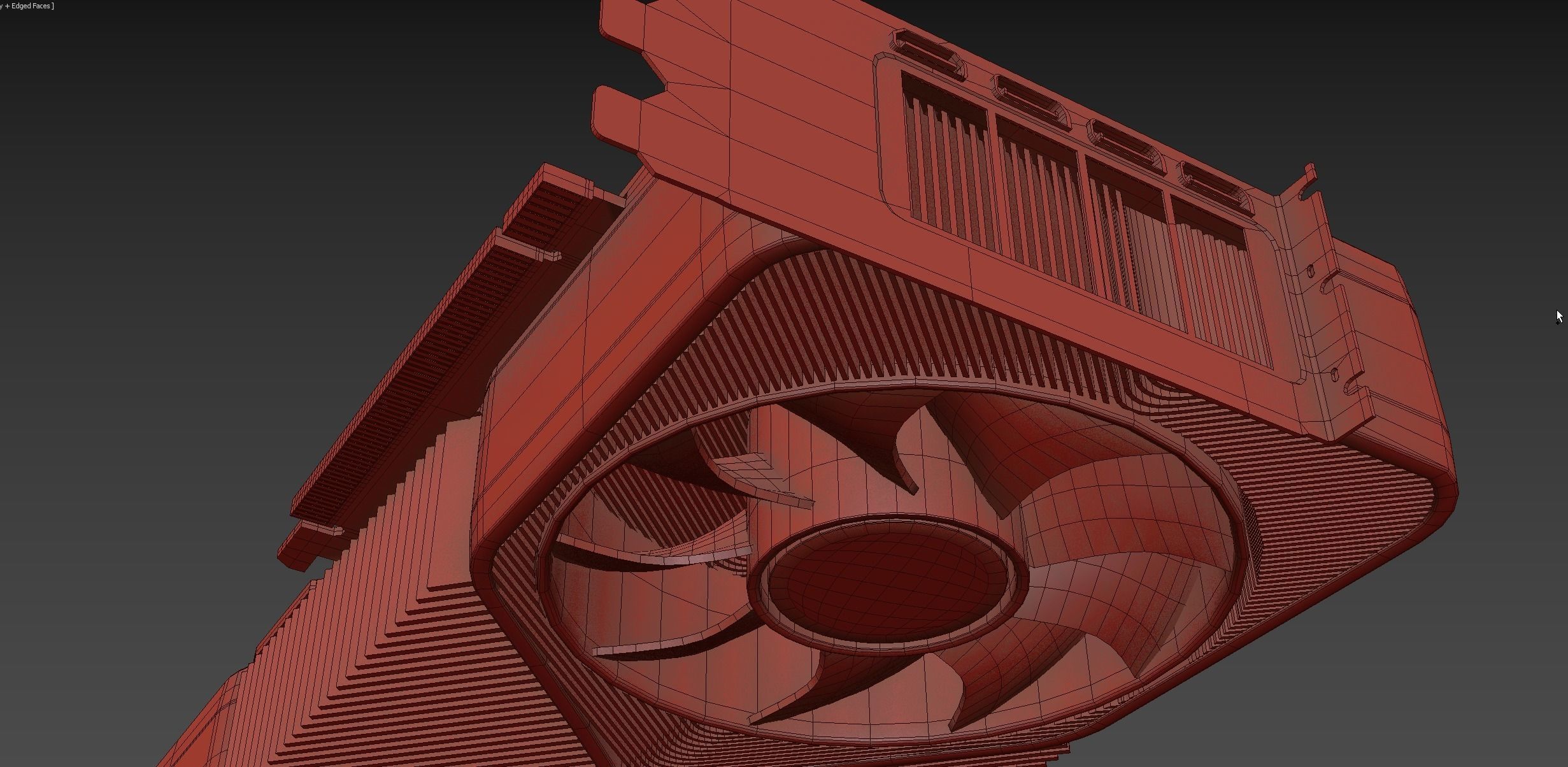 Nvidia GeForce RTX  3090 Graphics Card 3D model_11