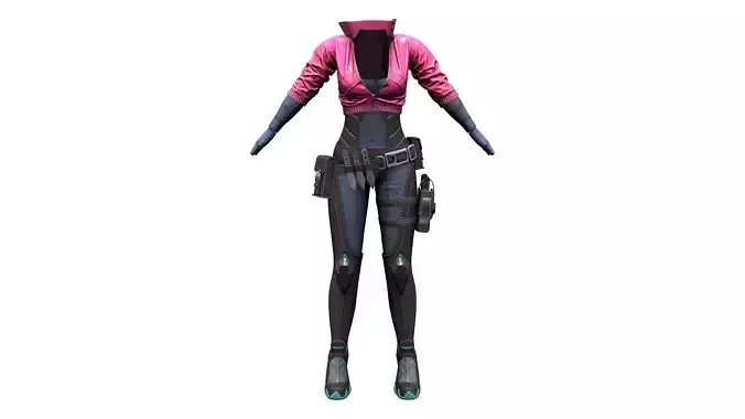 Slicer Girl Outfit