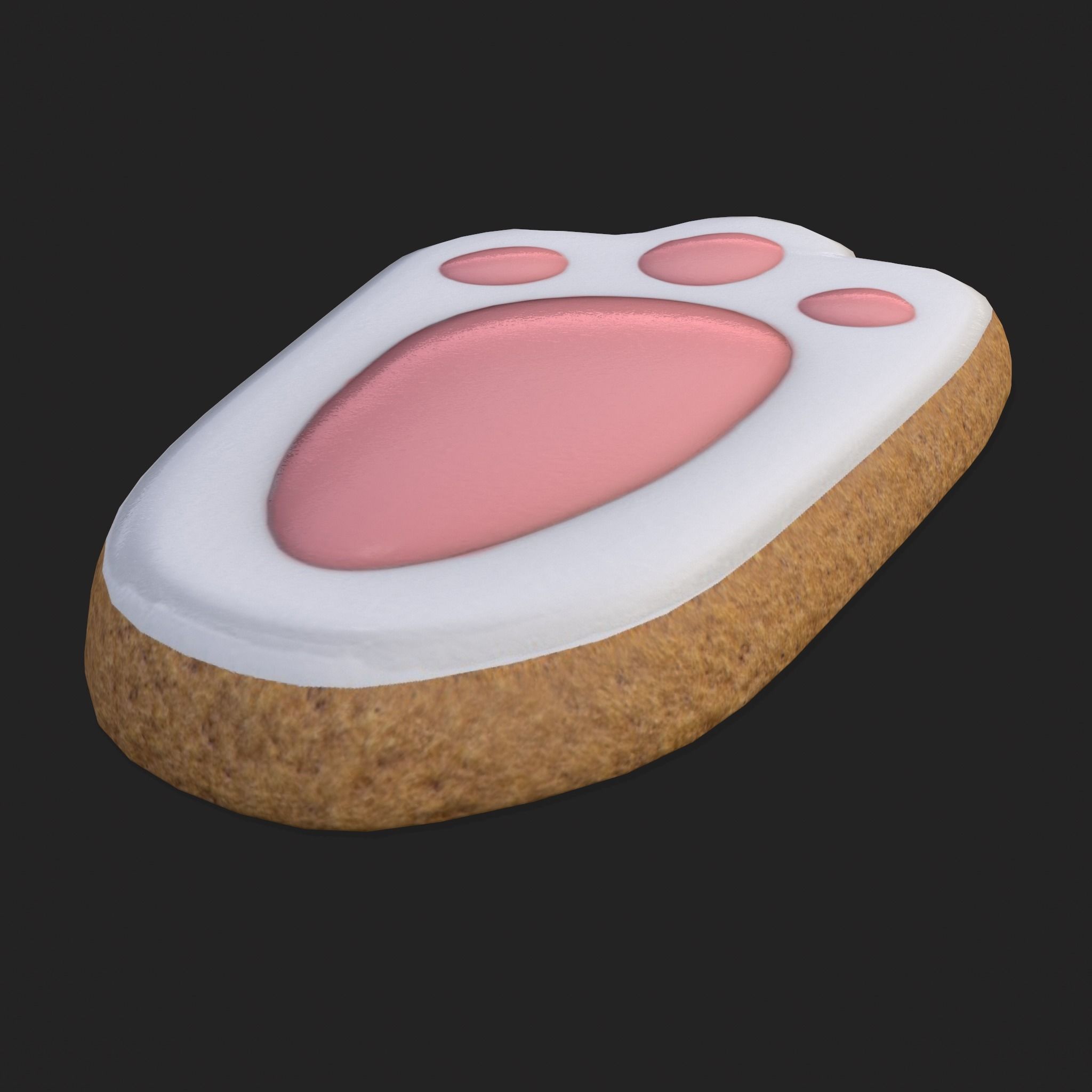 Easter Sugar Cookies Low-poly 3D model_7