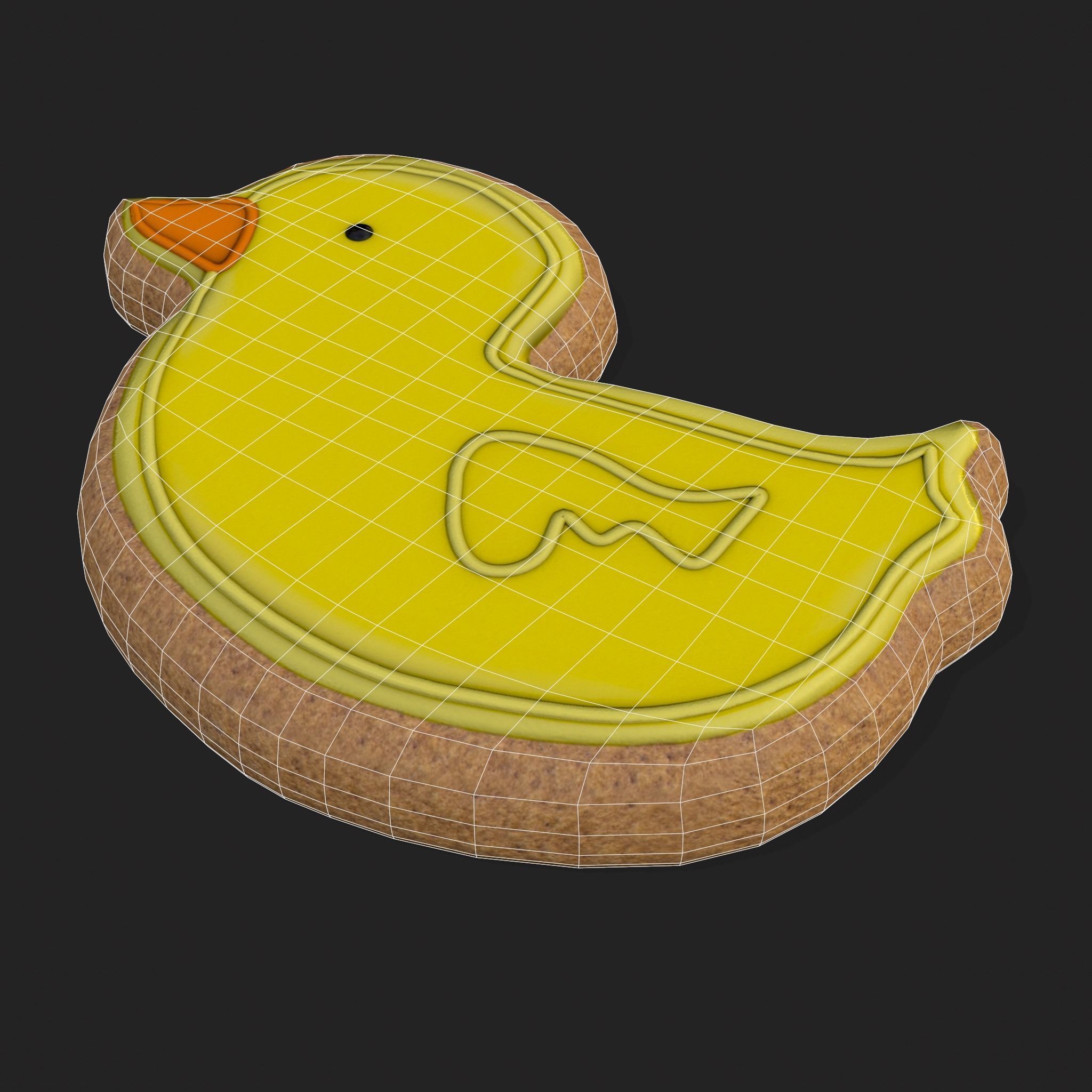 Easter Sugar Cookies Low-poly 3D model_24