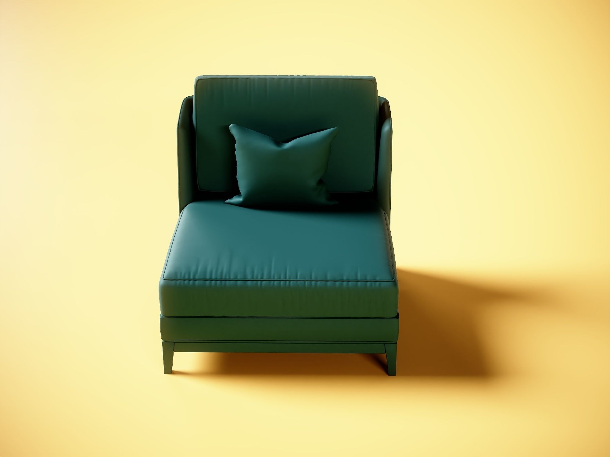Arthur Chair by Aster 3D model_8