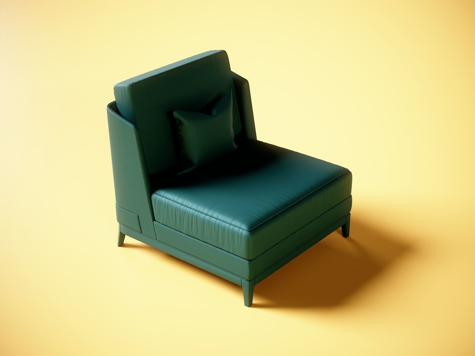 Arthur Chair by Aster 3D model_9