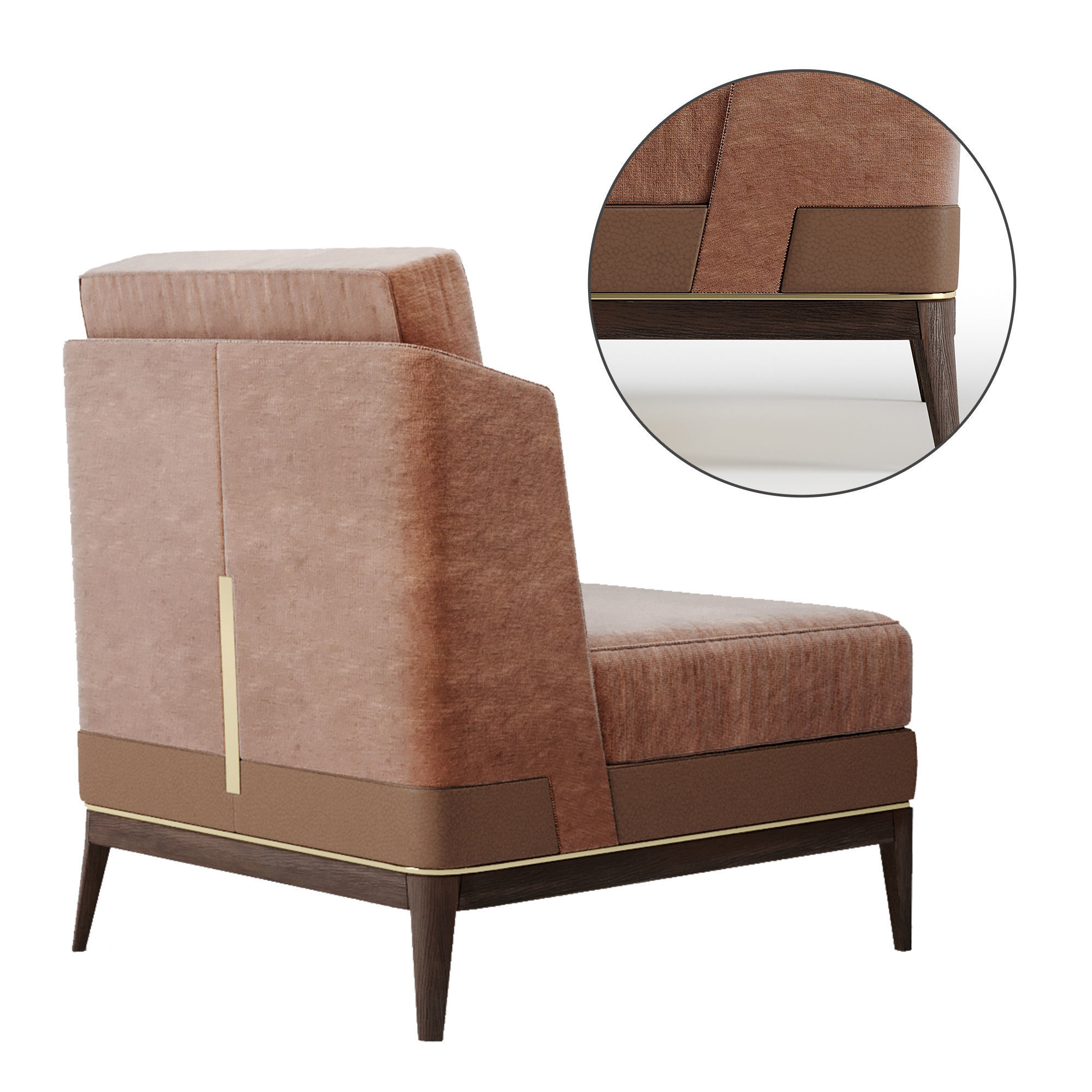 Arthur Chair by Aster 3D model_3