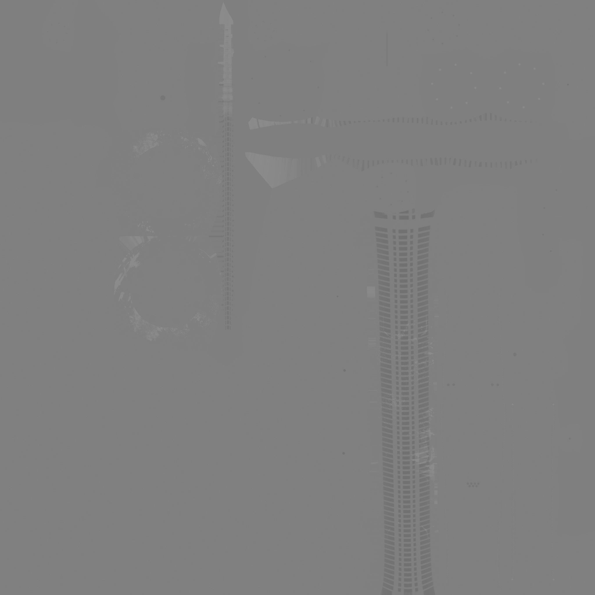 Wheel Robot H01 White Dust - SciFi Character Design Low-poly 3D model_23