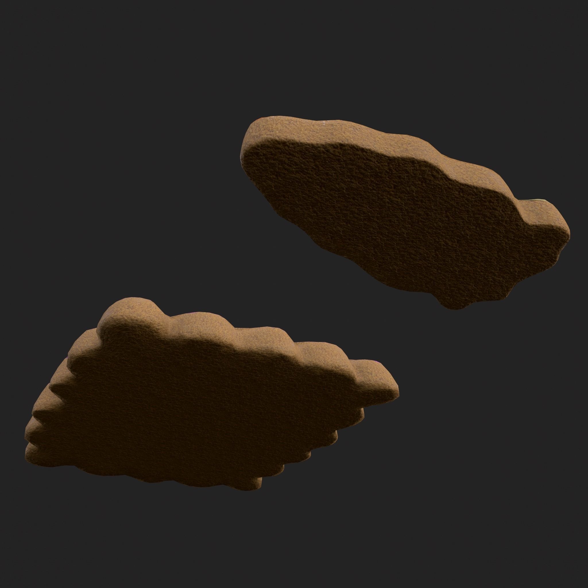 Happy Easter Cookies Low-poly 3D model_17