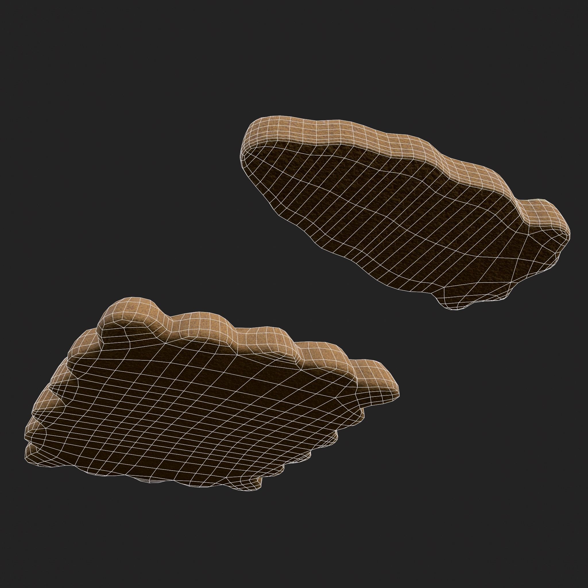 Happy Easter Cookies Low-poly 3D model_18