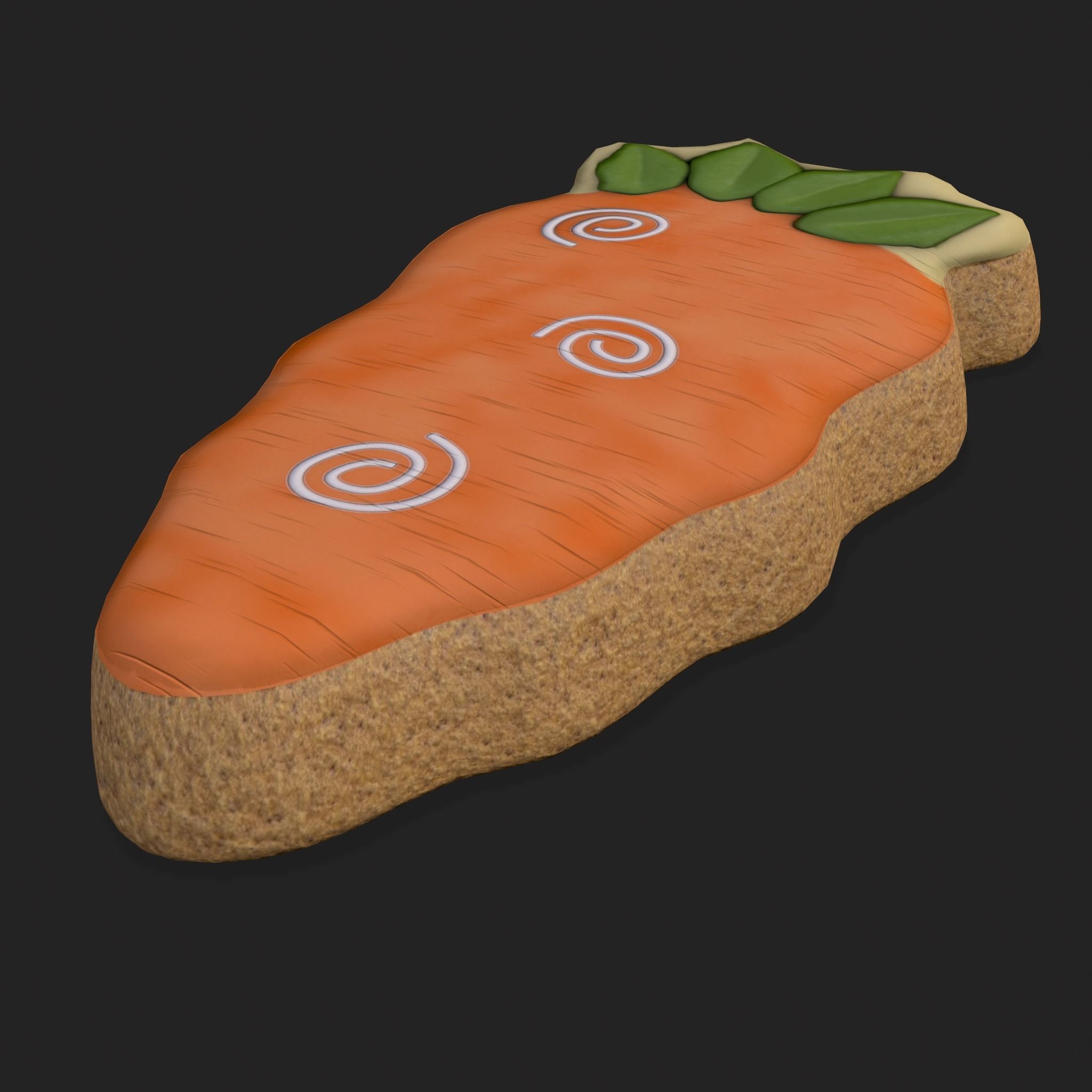 Happy Easter Cookies Low-poly 3D model_13