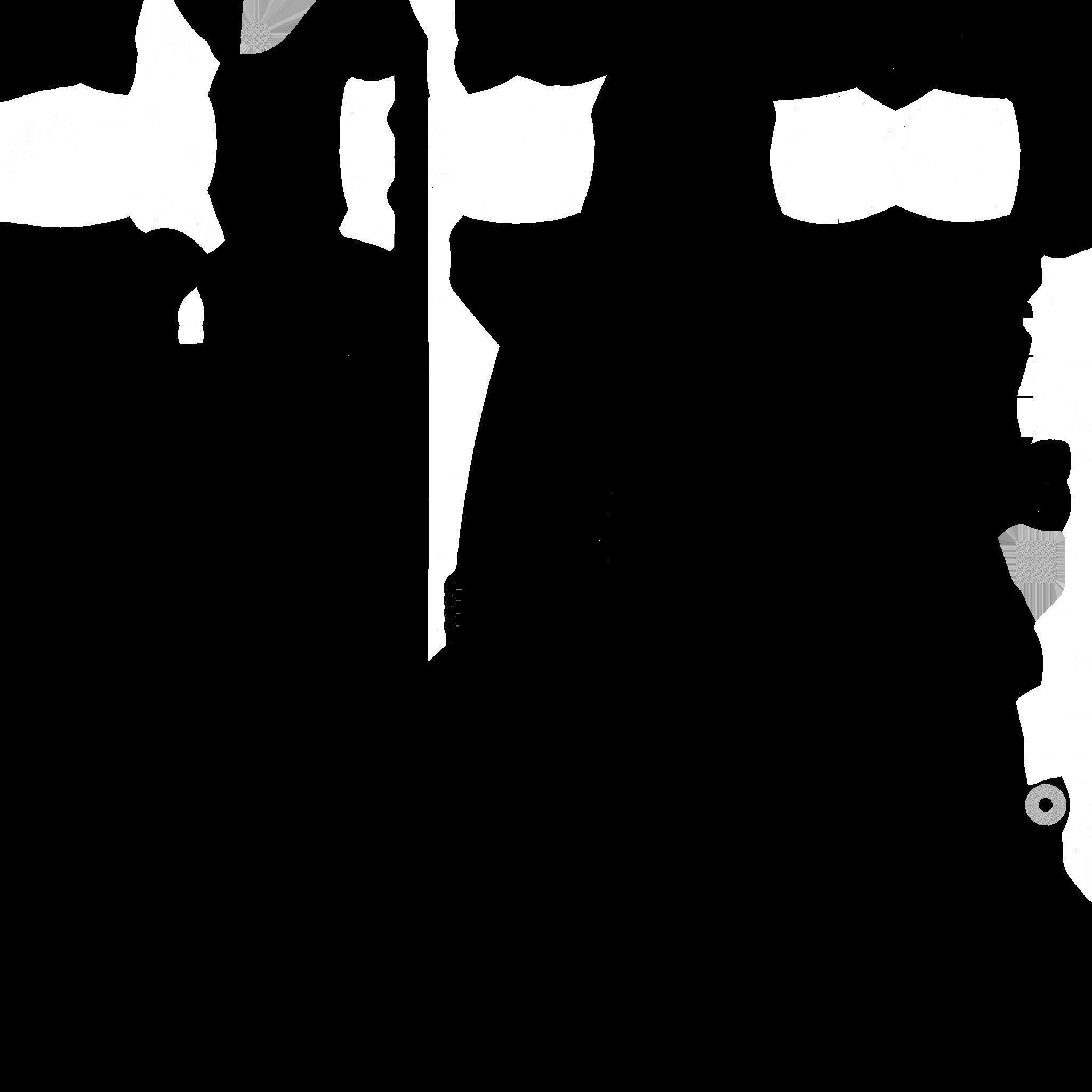 Wheel Robot H02 White - SciFi Character Design Low-poly 3D model_20